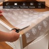 Cooyes Shelf and Drawer Liners for Kitchen Cabinets, Non-Adhesive Cabinet