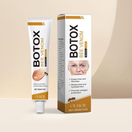 OUHOE Bee Venom Wrinkle Cream Organic Face Cream,  Facial Moisturizer Temporary Face Tightener, Tighten Firm and Smooth Facial Area, Minimize Appearance of Fine Lines and Deep Wrinkles- Moisturize your skin with one simple ingredient