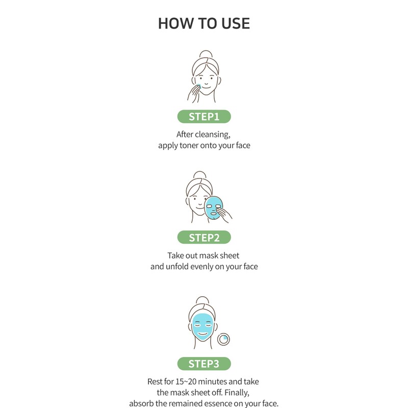 Esfolio Pure Skin Essence Facial Mask Sheet Made In Korea