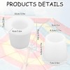 2Pcs Patio Table Umbrella Hole Ring Plug, Pool Sleeve Stabilizer