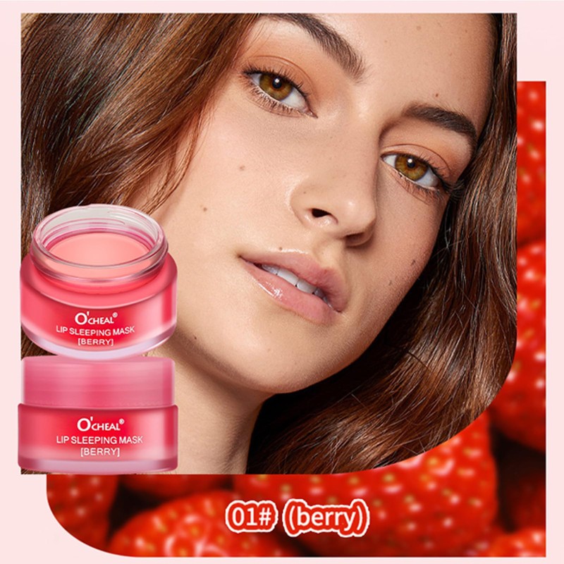MEICOLY Nourish Hydrating Lip Sleeping Mask,Lip Mask Overnight,Intense Hydration Night