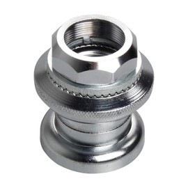 PZRT Bicycle Bowl Set 25.4mm Bowl Set Head 8 Piece Bowl Set Silver Iron Bicycle Fork Bowl Set for Mountain Bike Bicycle Fork Bowl Set Replacement