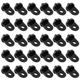 EAGLE PEAK Greenhouse Twist Clips, Plastic Green House Hooks Hanger Accessories, Planter Hangers for Aluminum Greenhouse, Pack of 30