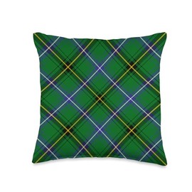 Scottish Clan Henderson Tartan Plaid Throw Pillow