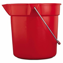 Commercial Round Utility Pail - 10qt Red - 2963RED • Parlato Ventures
