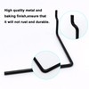 5 Pack Extendable Pegboard Paper Towel Holder,Pegboard Hook for Workshop,Garage,Kitchen,Laundry