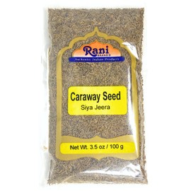 Rani Caraway Seeds Spice 3.5oz (100g) ~ Natural | Gluten Friendly | Non-GMO | Vegan | Indian Origin