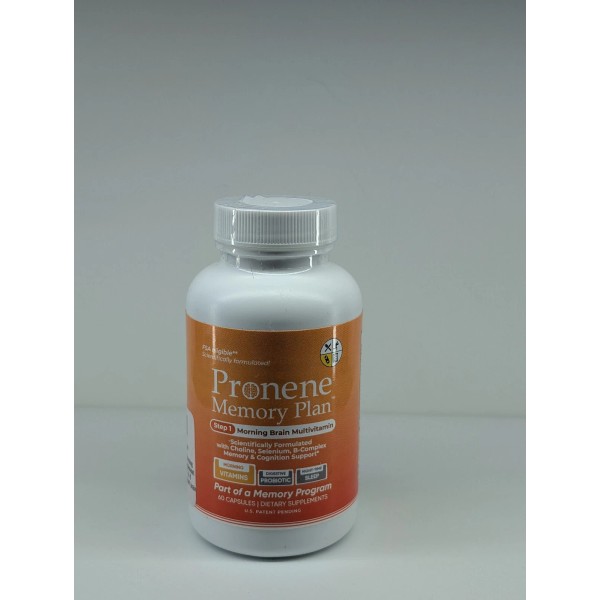 PRONENE Memory Plan (60 ct) Morning Brain Multivitamin exp 05/26