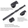 sourcing map Metric Tap and Drill Bit Set, M9 x