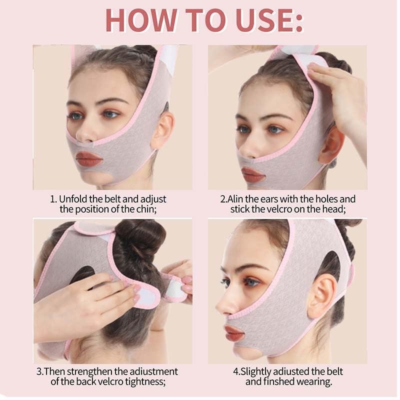 Beauty Face Contouring Sleeping Mask Chin, Reusable V Line Lifting