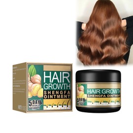 Hair Growth Cream Ginger Hair Cream, Hair Growth Cream, Anti-Hair Loss Cream, Hair Growth, Accelerate Hair Growth Cream, Stops Hair Loss and Thinning Hair Cream for Women and Men