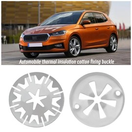 50 Stück Hitzeschild Clips Metall Sternscheiben Unterboden Hitzeschild Befestigungselemente Motor Unterabdeckungs Befestigungsclips 6715468 N90335004 N90335006 30mm