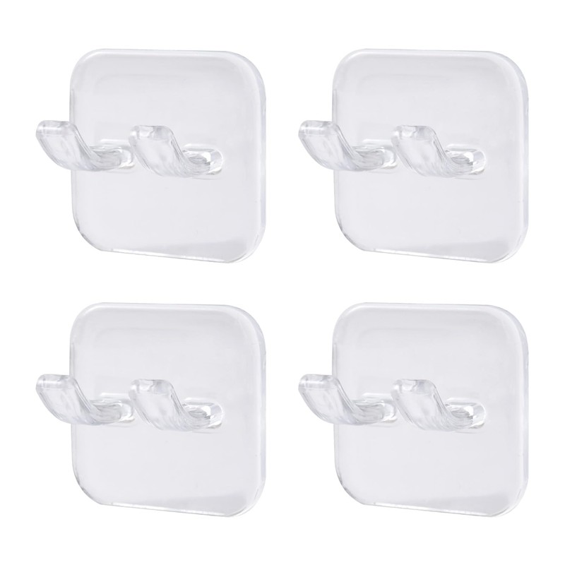Bowcig 4 Pcs Razor Holder for Shower Self Adhesive Waterproof