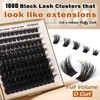 Eyelash Extension Kit Thick Lash Clusters Kit 10-18mm Fluffy Clusters
