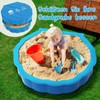 Sandpit Cover, Sand Shell Cover, 100 x 15 cm, Shell
