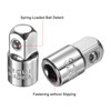 sourcing map 4pcs Impact Socket Adapter 1/4" 3/8" 1/2" Cr-V