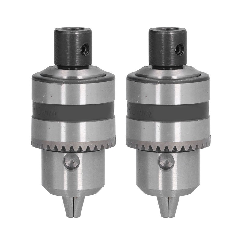 2 Set Heavy Duty Drill Chuck 3 Claw Aluminum Alloy