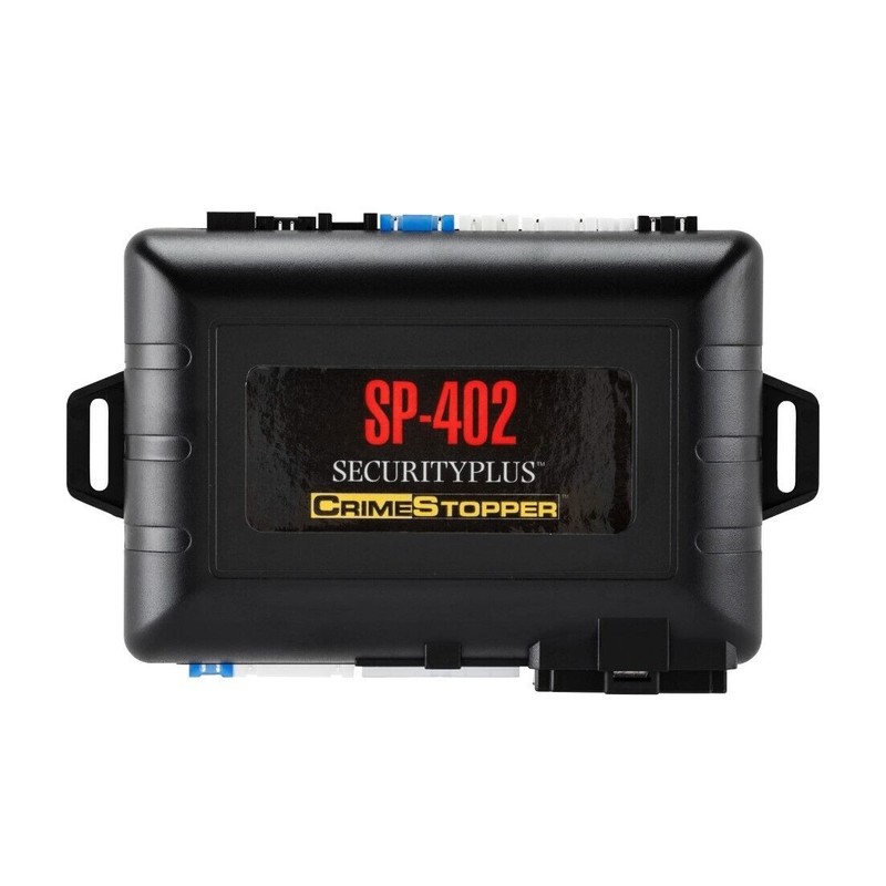 Crimestopper SP-402 1-Way Car Alarm & Remote Start System w/