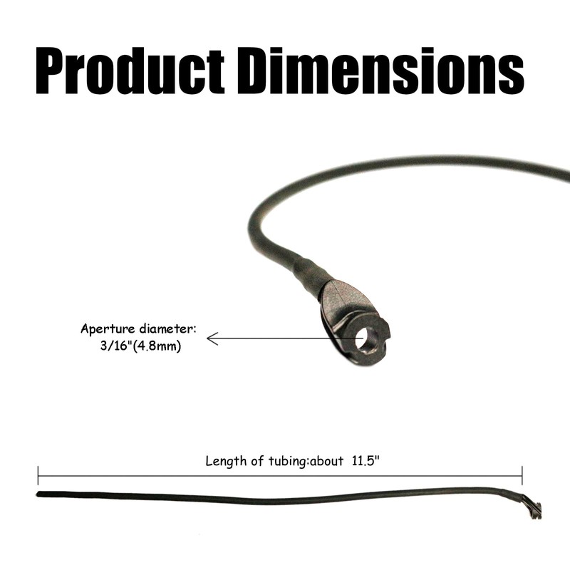 Luoyer 3 PCS 3/16” Archery Peep Sights for Compound Bow