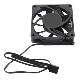 70mm Dual Ball Bearing Fan 70X70X15MM Fan Speed 2500RPM 21.15CFM Low Noise 26.7DBA Powerful 7 Blade PWM Cooling Case Cooling Fan for PC