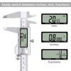 Proster Digital Caliper 8 Inch/200 mm + 32 Feeler Gauge