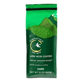 Decaf Dark Smooth Roast Low Acid Whole Bean 12 oz.