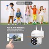 SRIHOME 1080P WiFi Surveillance PTZ IP Camera Humanoid Detection and