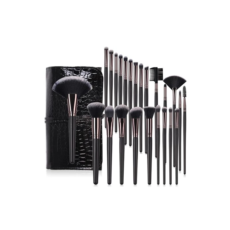Makeup Brushes 24pcs Makeup Brushes Set Kabuki Foundation Blending Brush