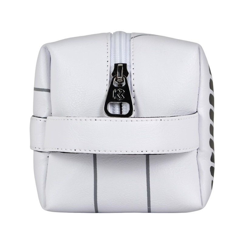 NASA Spaceship-Brick Plus Reise-Kosmetiktasche, Weiß, 25 x 12 cm