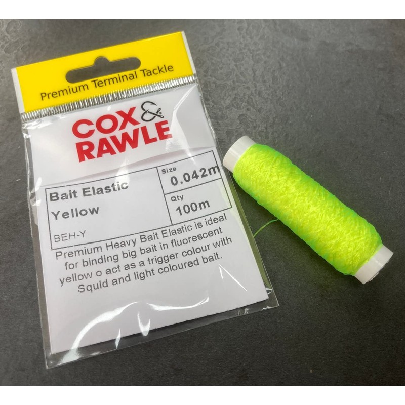 Cox & Rawle Premium Heavy Bait Fishing Elastic - Clear