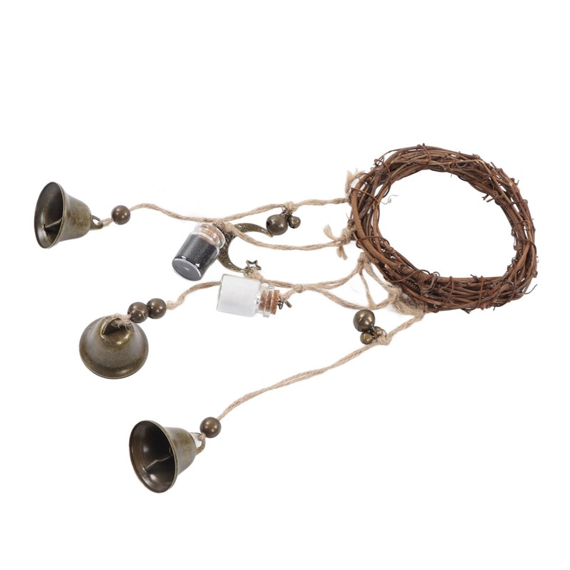 Door Knob Wind Bell Rustic Beautiful Decorative Craft Home Protection