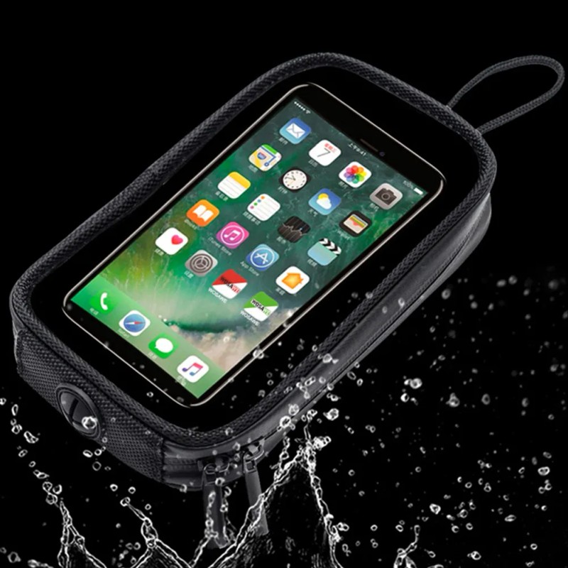 Soporte De Teléfono Para Motocicleta Resistente Al Agua,