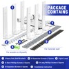 Goovilla Shelf Bracket, Heavy Duty Floating Shelf Brackets 10 inch