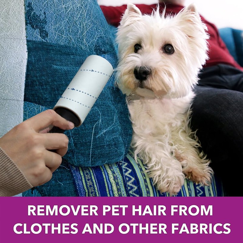 Lint Rollers, 360 Sheets Lint Rollers for Clothes with 6