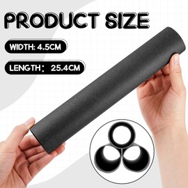 Henoyso 36 Pcs 10"x1.77" Cardboard Tubes for Crafts Cardboard Tubes Craft Rolls Paper Tubes Empty Toilet Paper Tubes for Easter Craft DIY Art Classroom Teacher Supplies(Black)