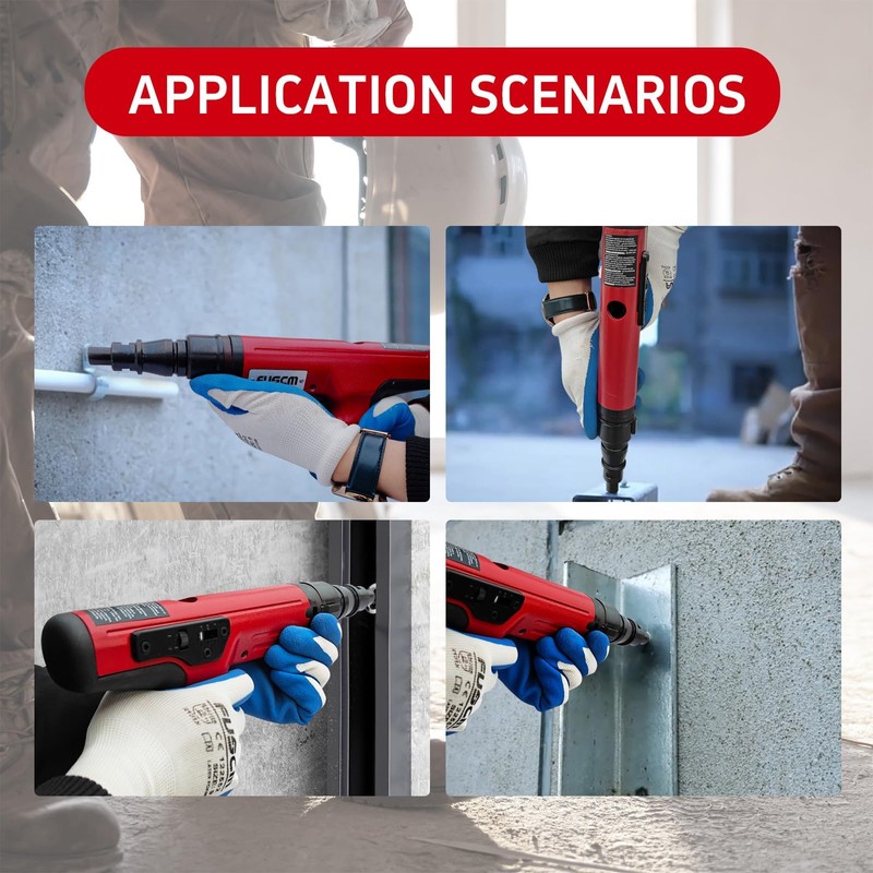 FVSCM Low Velocity Powder Actuated Tool FV308, Semi-Automatic .27 cal