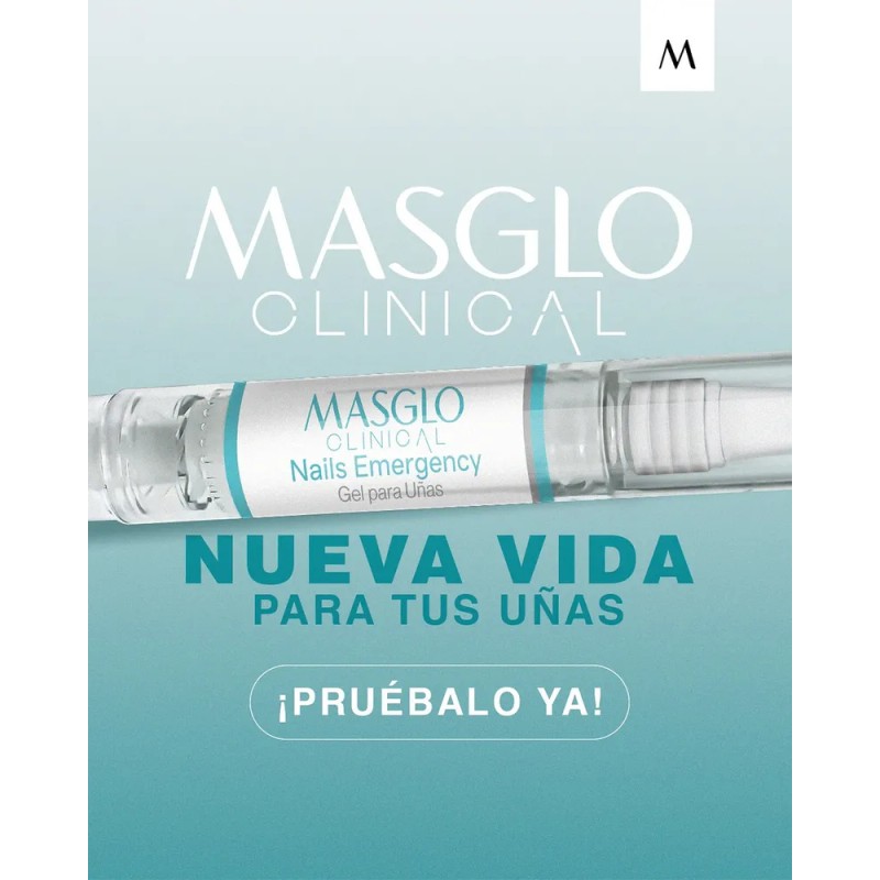 Masglo Clinical Nails Emergency Gel Para Uñas 4ml Color Transparente