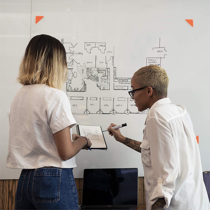 Rocketbook Beacons - Digitize Your Whiteboard - Reusable Stickers to