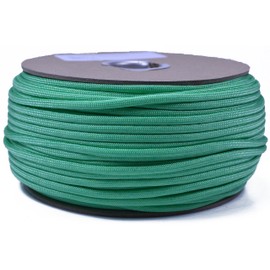 Bored Paracord - 1', 10', 25', 50', 100' Hanks & 250', 1000' Spools of Parachute 550 Cord Type III 7 Strand Paracord Well Over 300 Colors - Mint - 50 Feet