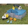 Little Tikes Dirt Diggers Excavator Sandbox for Kids, Including lid
