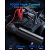 ULiXWH Car Battery Jump Starter 4000A, [ 40X-Rate Battery Cells