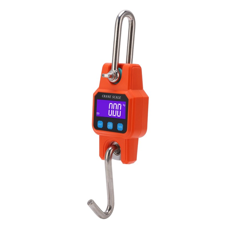 Hanging Scale Digital Display Backlight Screen 300KG Range Weighing Tool