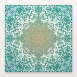 4-Layer Engraved American Mahjong, Boutique 160-Tile Leopard & Peacock Mat, Heritage Artistry for Elite SocialsColor: Blue Pattern Mahjong Mat