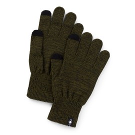 Smartwool Liner Glove | Merino Wool Touchscreen Winter Gloves For Men and Women, Winter Moss Heather, Medium