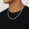 Silver Chain for Men, 3.5mm 925 Sterling Silver Figaro Chain