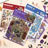 9 Pieces 3D Sticker Scenes etc. Miniature Room Sticker Book,