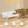 Bartuke Elevated Cat Bowls, Tilted Rised Cat Food and Water