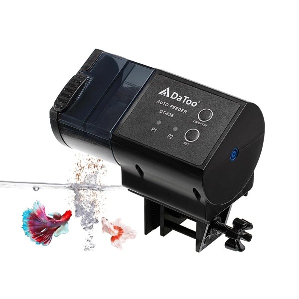 DaToo Aquarium Automatic Fish Feeder for Small Tank Auto Fish