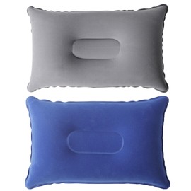 Set of 2 Inflatable Beach Pillows, Ultralight Pillow, Camping, Portable Travel Pillow, Inflatable Neck Pillow, Inflatable Pillow, Air Cushion, Camping Pillow, Beach Cushion for Outdoor Travel, Camping
