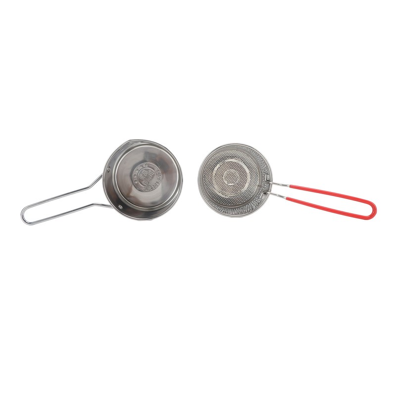 Small Deep Fryer Pot Stainless Steel Olecranon Type Diversion Japanese